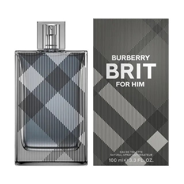 Classic Burberry Brit fragrance for men 100ml