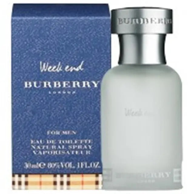 Burberry Weekend For Men Eau de Toilette 30ml bottle, masculine fragrance, stylish packaging