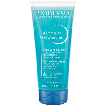Bioderma Atoderm Gentle Cleansing Gel for Body Face and Hands 100ml