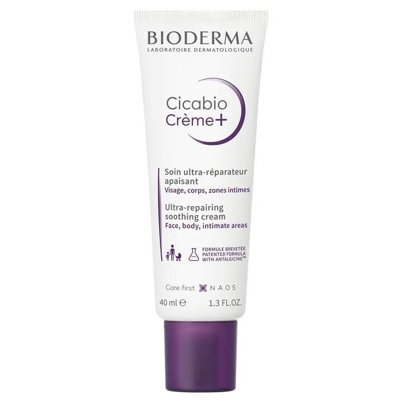 Bioderma Cicabio Crème+ Soothing and Hydrating Restorative Cream 40ml