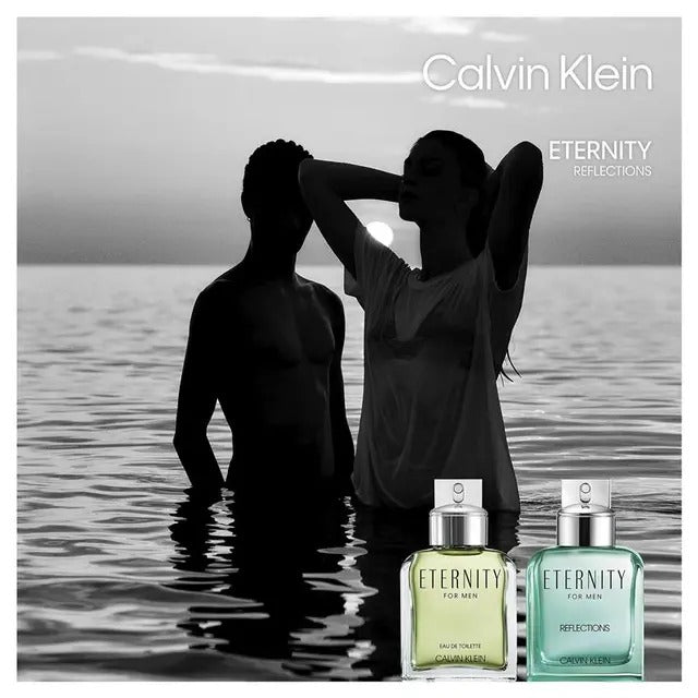Elegant Calvin Klein Eternity Reflections fragrance for men 100ml