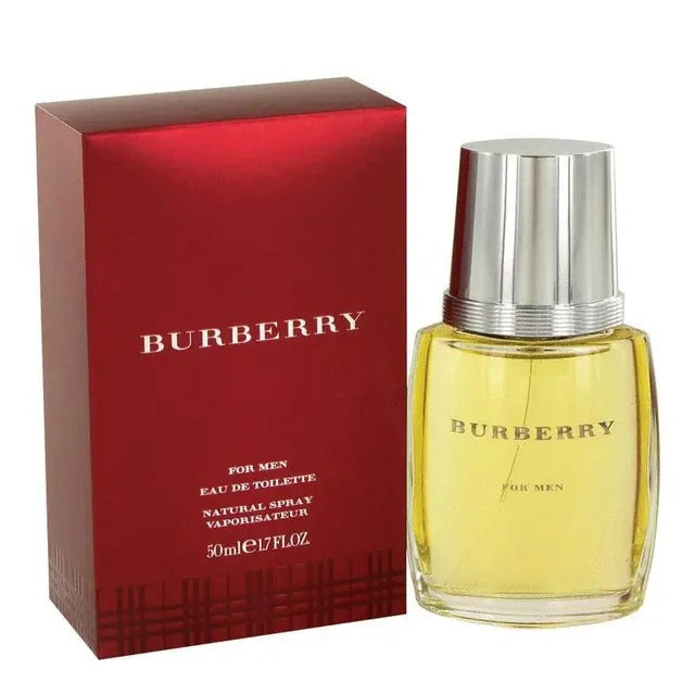 Burberry For Men Eau de Toilette 50ml bottle for men fragrance