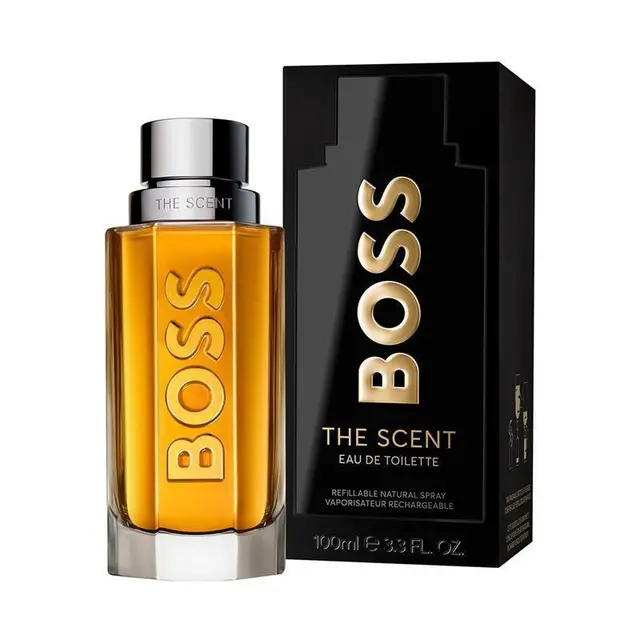 Hugo Boss The Scent Eau de Toilette 100ml bottle front view