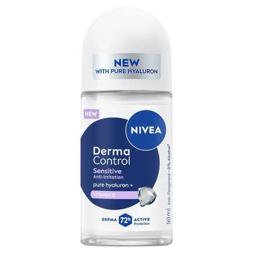NIVEA Derma Control Sensitive 72H Roll On 50ml