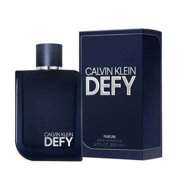 Calvin Klein Defy Parfum 200ml bottle with sleek modern design